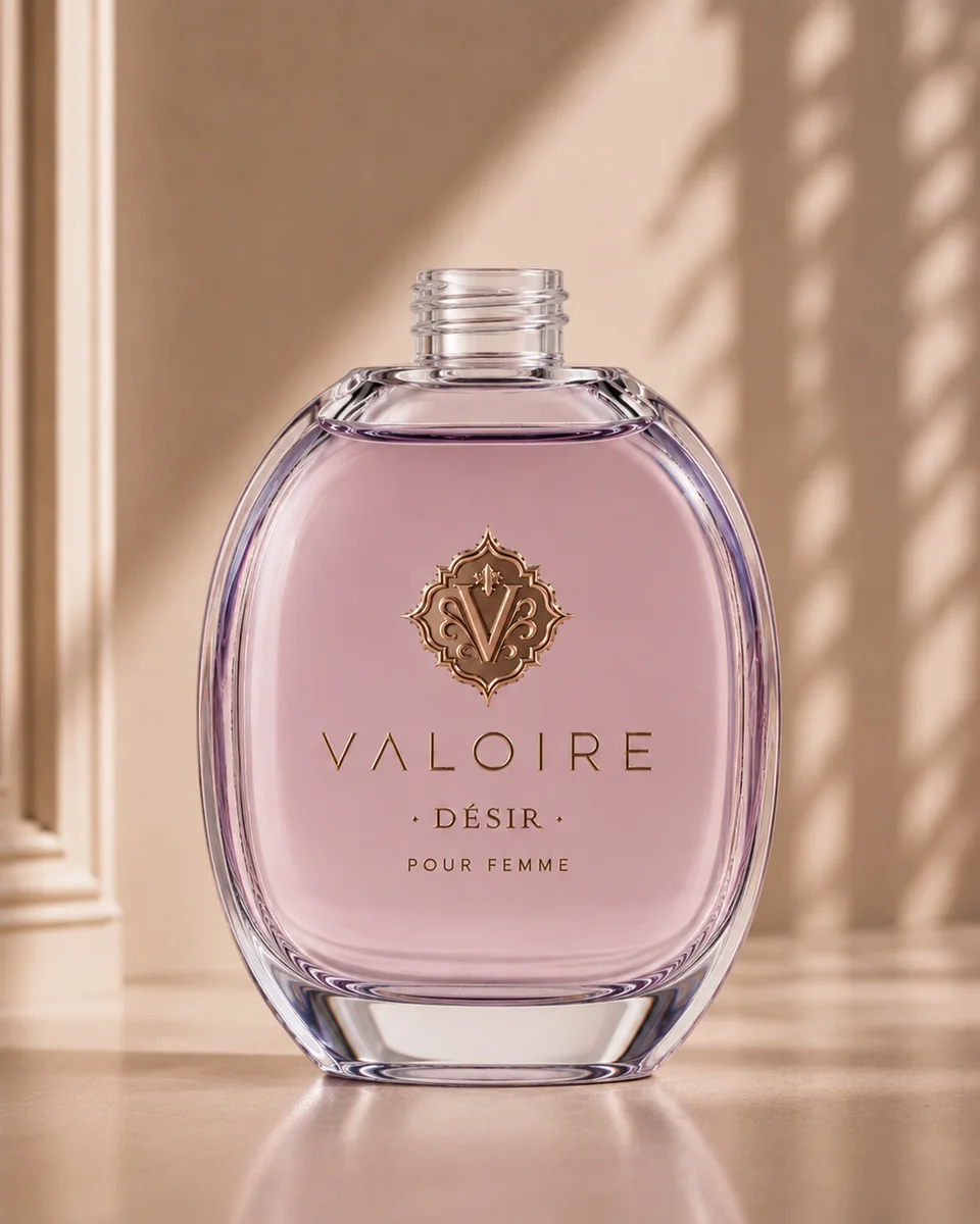 Valoire bottle detail